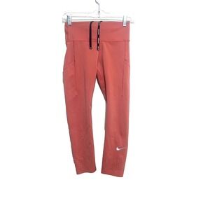 Nike Trail Leggings Woman's Epic Luxe orange‎ Tight Fit